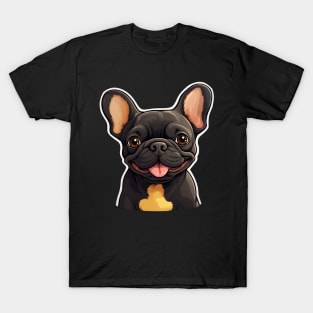Cute French Bulldog Frenchie Dog Lover Funny T-Shirt